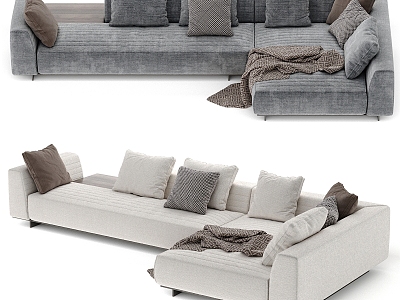 Modern Minotti Roger Sofa model