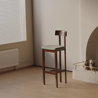Modern Bar Chair 3d model