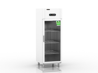 Modern Fridge Freezer 3d model