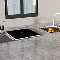 Kitchen Embedded Sink Vegetable Basin Sink Basin Faucet Basin 3d model