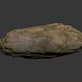 Decorative Natural Wood Stone Material With Rough Textured Surface And Pink Green Hue