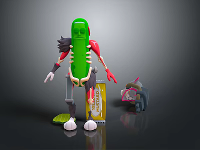 Monster Warrior Alien Monster Alien Monster 3d model
