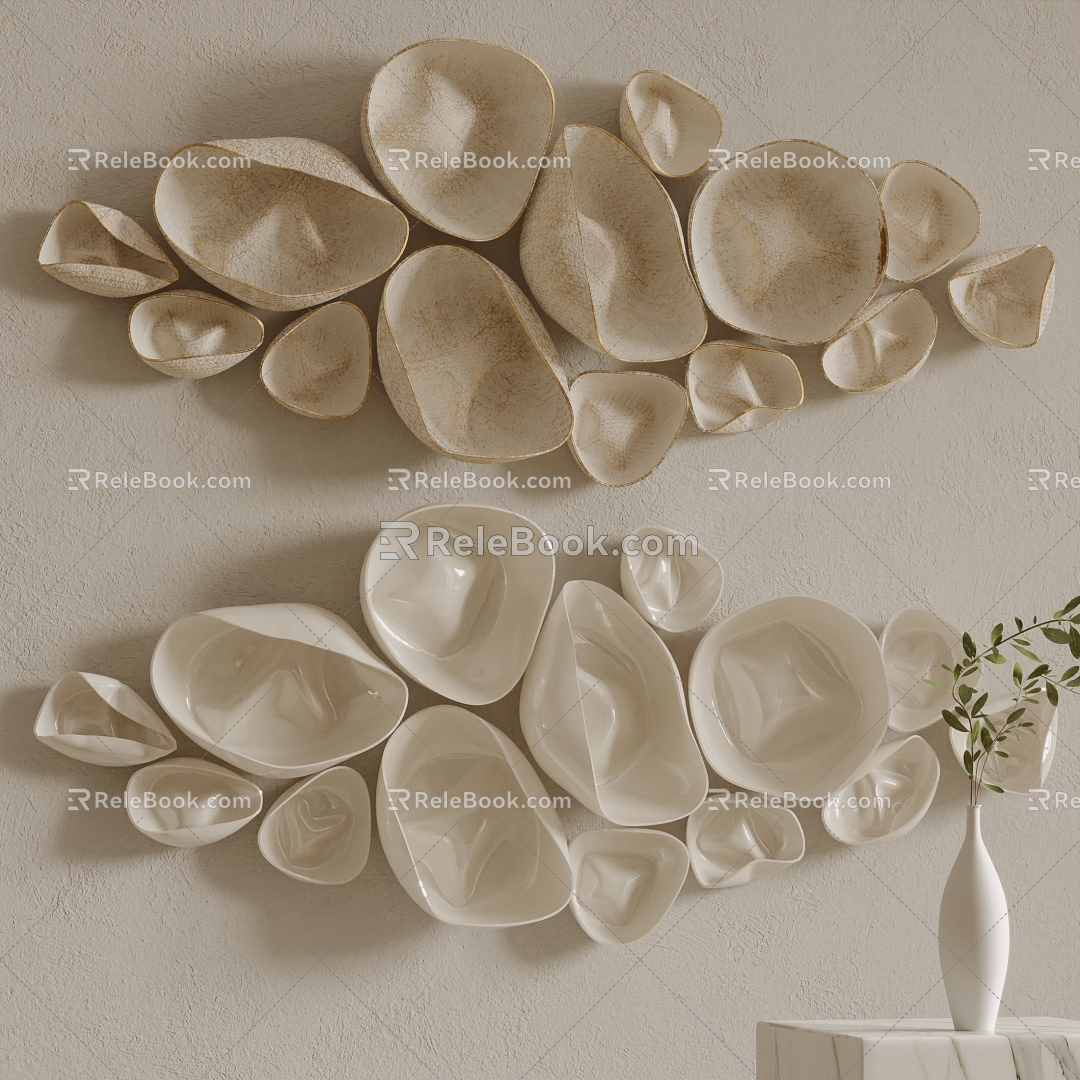 Silent Wall Decoration 3d model