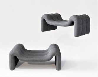 Modern Sofa Stool Sofa Chair Sofa Leisure Sofa Lazy Sofa Shoe Stool Low Stool Leisure Stool Foot 3d model