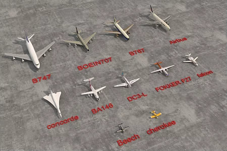 Airliner 3d model