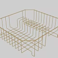 Metal Kitchenware Drying Rack With Multi Layer Design For Dishes And Utensils