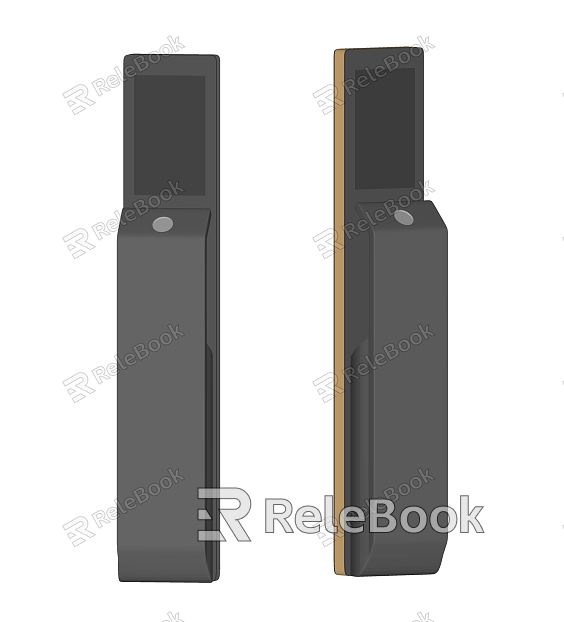 Modern door handle handle electronic lock electronic door handle model