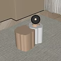 Coffee table side table corner table 3d model