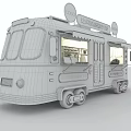 Commercial Outdoor Mobile Food Cart With Logo City Mobile Coffee Service And Fresh Food