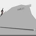 HALTI Ski Display With Mannequins Snowy Pine Trees And Ski Equipment