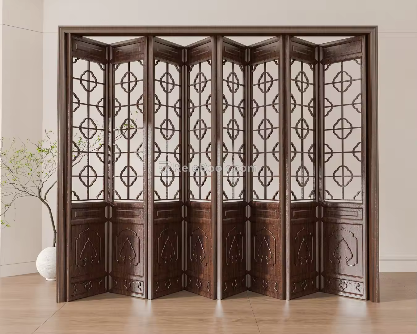 Folding door 3d model