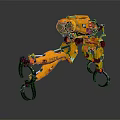 Modern Robot Assistant Small Robot 3d model