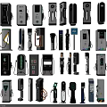 Public Utility Electric Vehicle Charging Stations With Diverse Designs And Styles