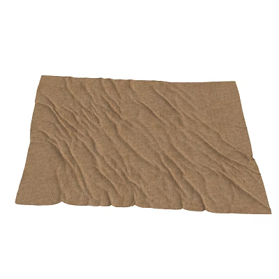 Brown Decorative Wall Material Featuring Natural Wrinkled Textured Patterns for Interior Design 3d model