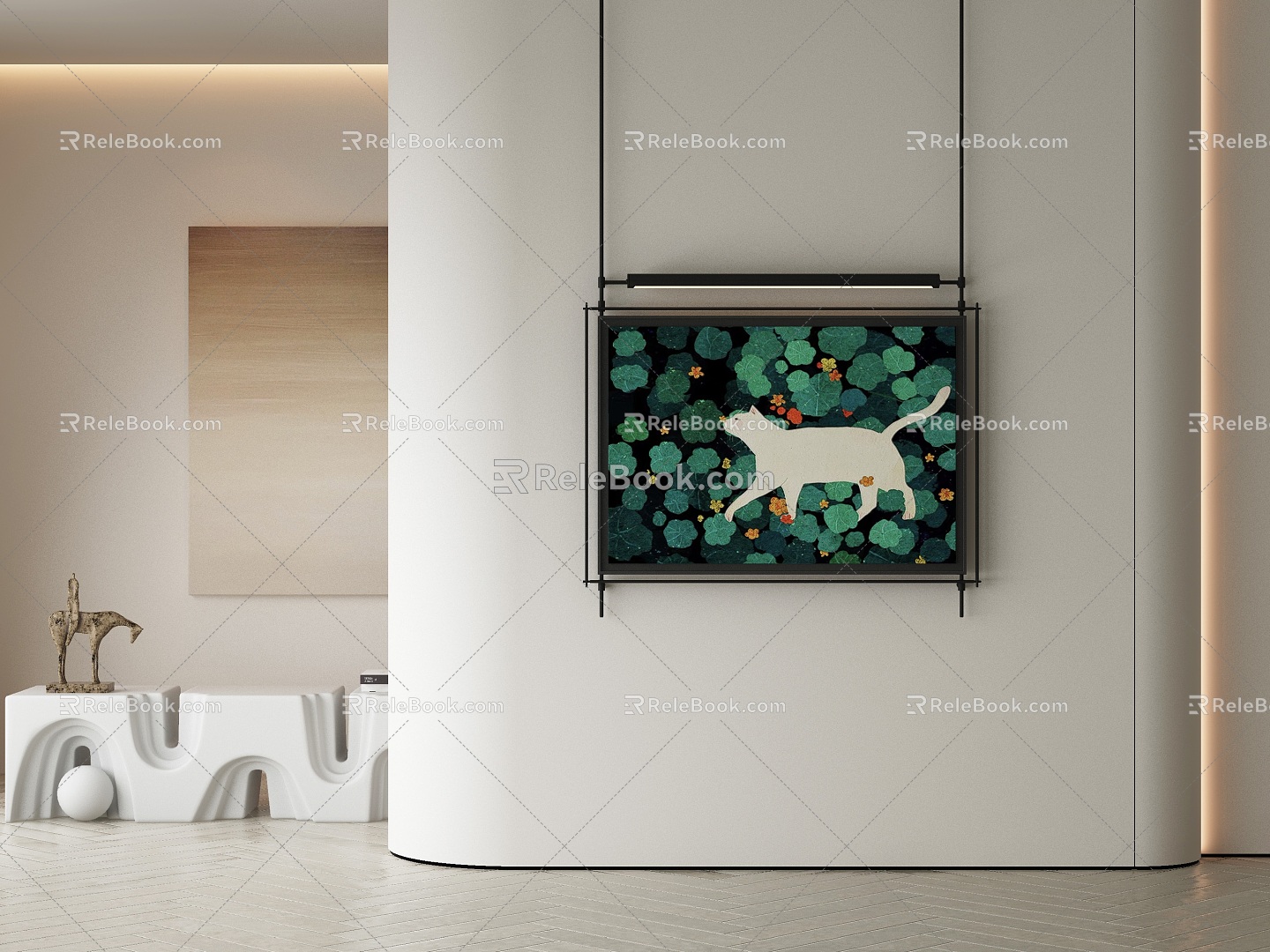 decorative painting 3d model