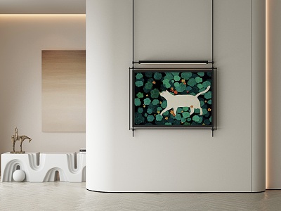 decorative painting 3d model