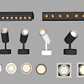 Modern Home Downlights and Spotlights with Sleek Styles and Color Choices