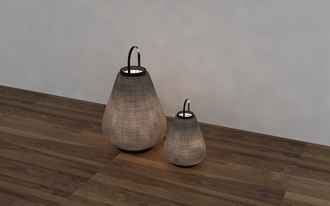 modern table lamp floor lamp 3d model