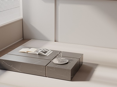 Modern coffee table model