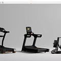 Essential Home Gym Fitness Equipment Including Stationary Bike Rower Treadmill And Dumbbells