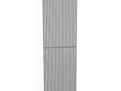 Modern Bathroom Cabinet Rack With Slim Metal Design And Multiple Storage Shelves 3d model