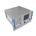 Professional Industrial Testing Equipment With Gray Casing Display Screen And Colorful Interface Ports