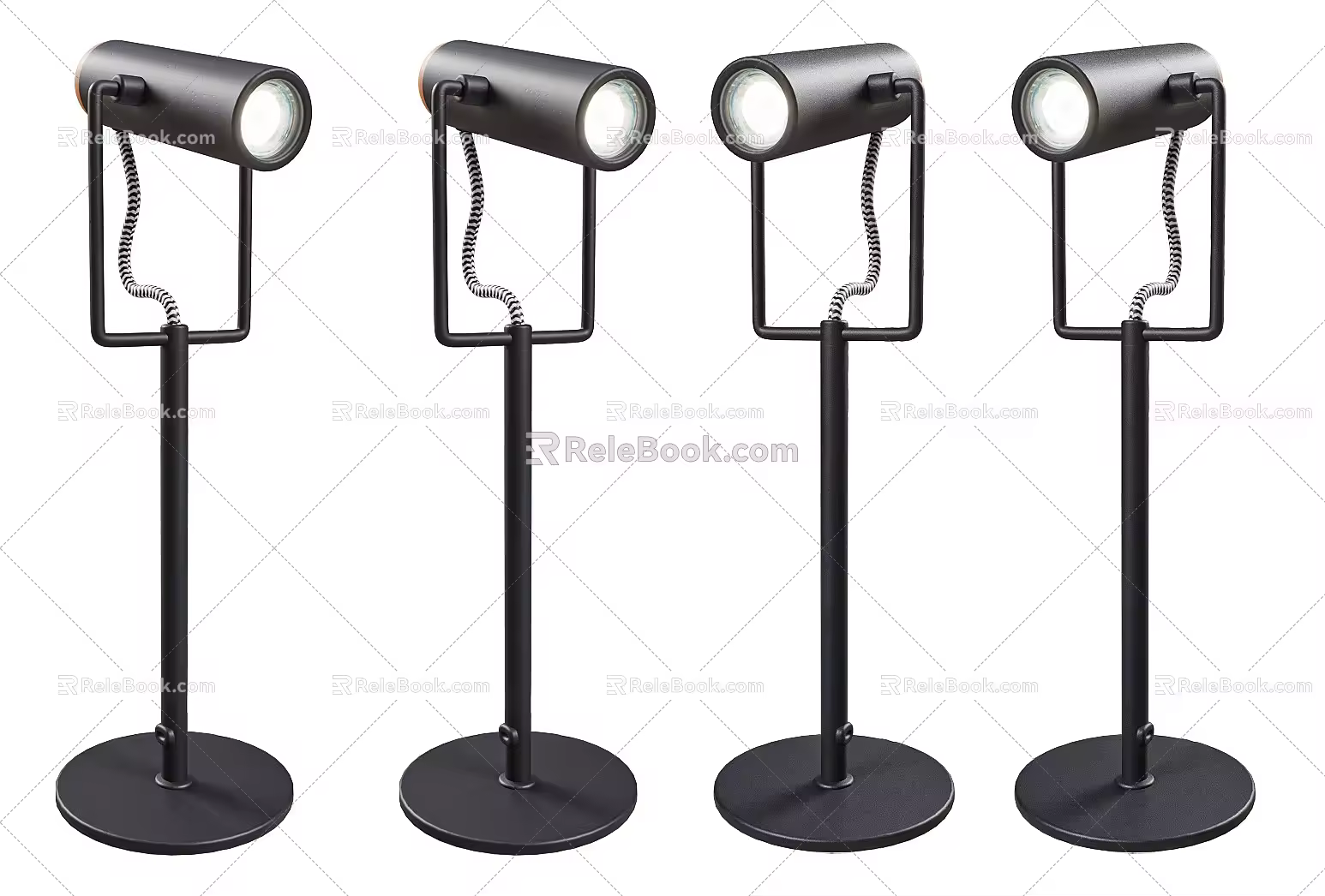 Modern zuiver floor lamp marlon reading lamp creative floor lamp spotlight imported from Holland creative shaped floor lamp floor shooting 3d model