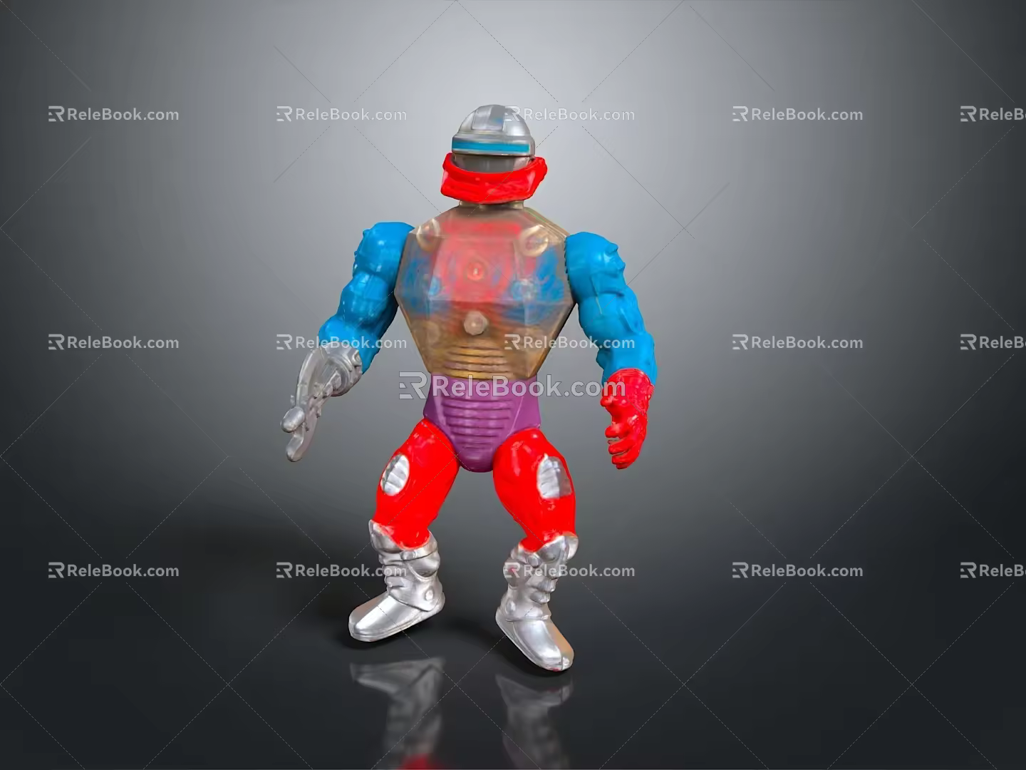 Robot Robot Assistant Small Robot Robot Butler Robot Butler Figure Game Figure 3d model