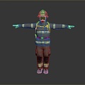 Firefighter Clothing Firefighter Fire Clothing Male Character Male Character Male Male Handsome 3d model