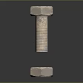 High Quality Hardware Tools Featuring Bolts and Nuts in Various Metal Finishes