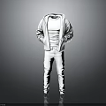Gray Casual Hoodie And Sweatpants Set For Fashionable Comfortable Daily Wear