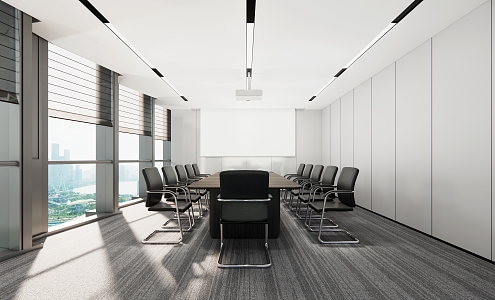 Modern Meeting Room Tender Room Meeting Room 3d model