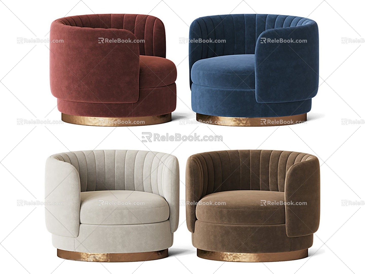 Single Sofa Sofa Chair 3d model