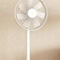 Modern Air Cooler Fans Standing And Table Types In Home Interior With Wooden Cabinet Decor