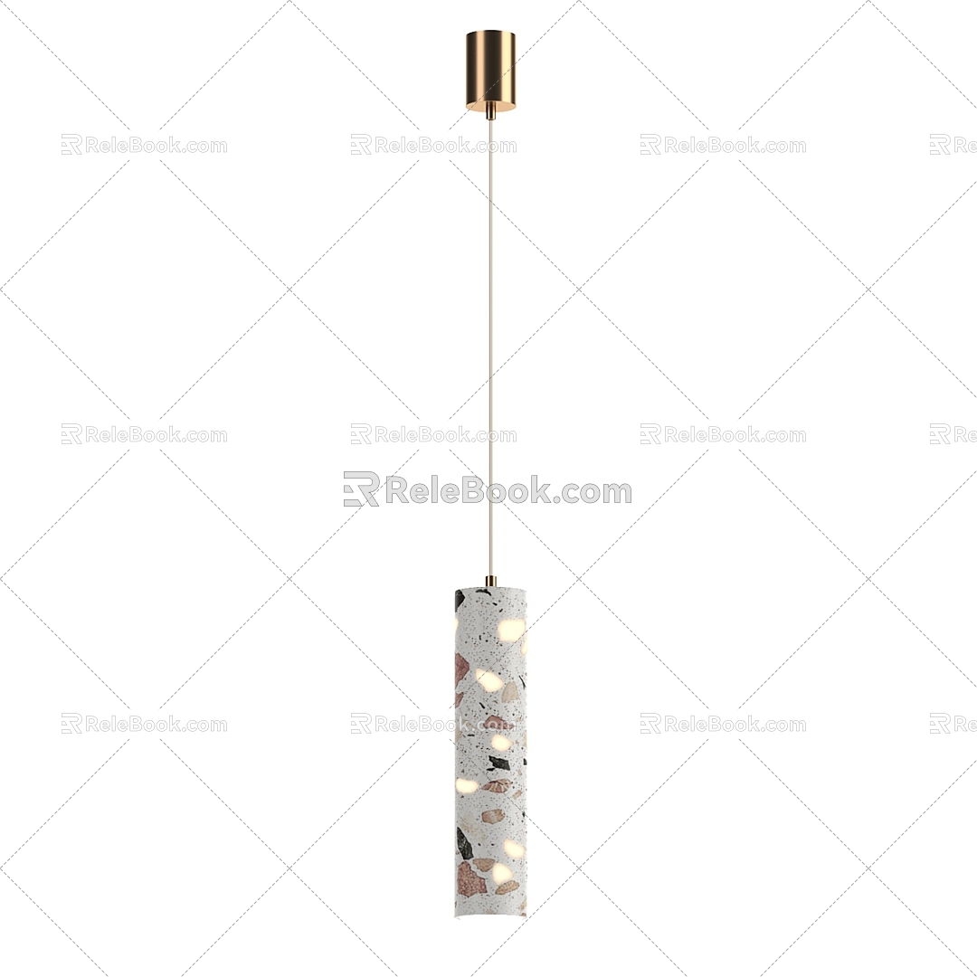 Modern Chandelier Small Chandelier Bedside Chandelier 3d model