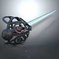 Modern Sword Officer Sword 3d model