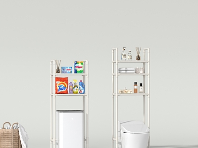 Toilet Storage Rack model