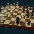 Modern Chess 3d model