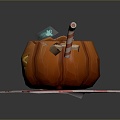 Pumpkin Beverage Bottle Beverage Can Fruit Juice Fruit Juice Beverage Orange Juice Fruit Beverage Food Beverage 3d model