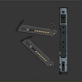 Modern 223 Remington Pistol with Red Dot Sight Magazines and Bullets on Black Surface