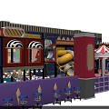 Vibrant Indoor Playground With Colorful Play Structures Interactive Areas And Fun Carousel Decorations