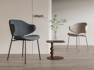 Calligaris Dining Chair Single Chair Leisure Chair model