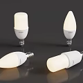Sylvania LED Bulbs with Different Shapes and Threaded Base for Home Lighting