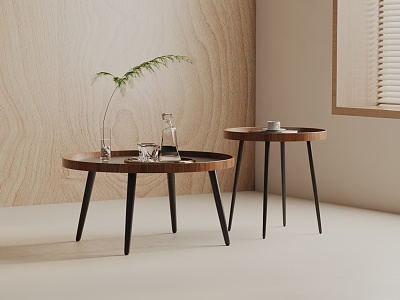 Modern coffee table model