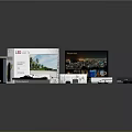 Various Electronic Devices Including LED LCD TV Computer Camera And Gaming Accessories