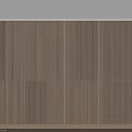 Modern Wooden Wainscoting With Vertical Panel Design For Interior Walls 3d model