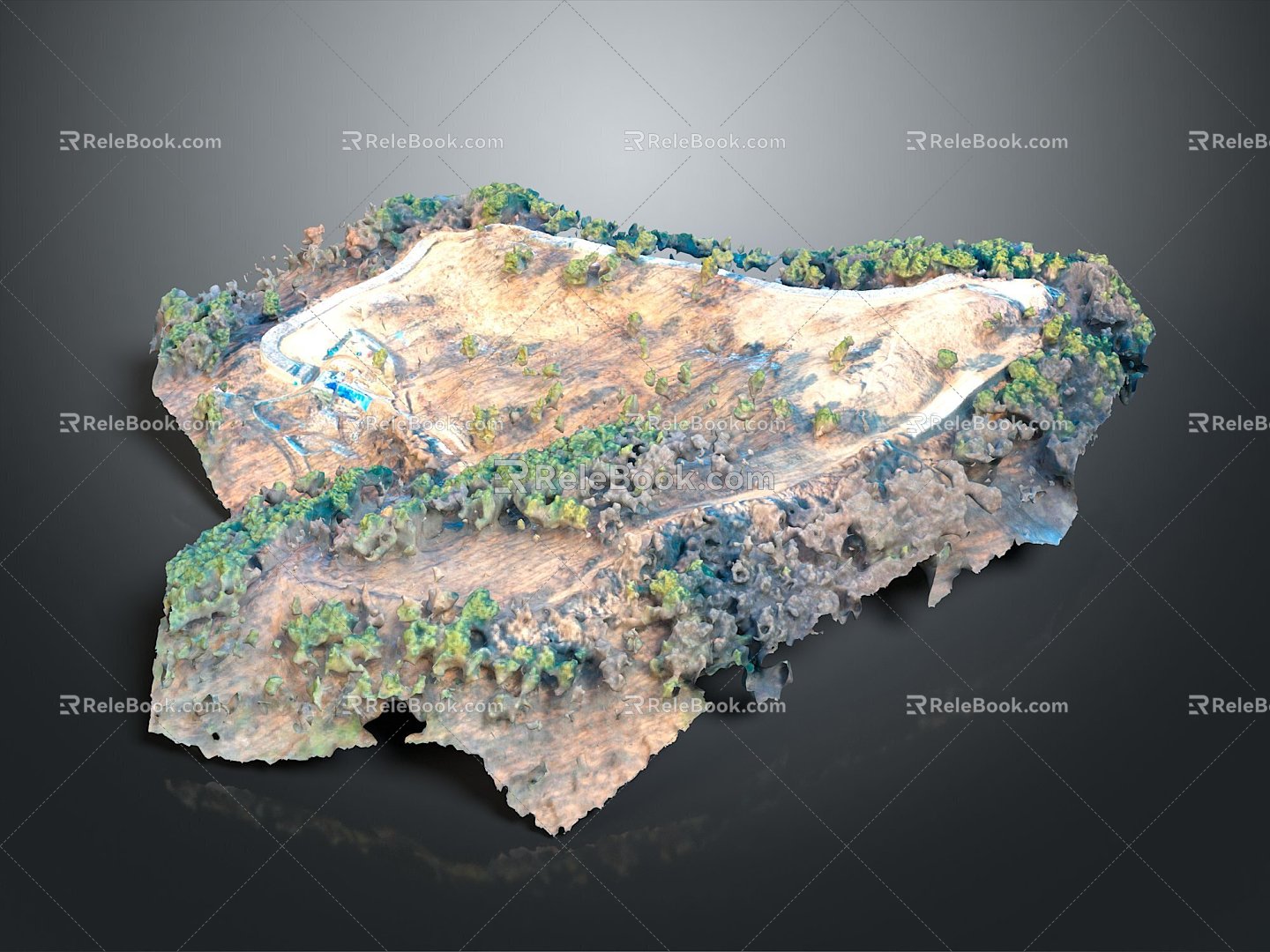 Geomorphology Mountain Geomorphology Mountain Mountain Mountain Topographic Map Mountain Model Fault Mountain 3d model