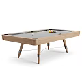 Modern Wooden Frame Pool Table Sports Equipment With Balls And Cue For Home Use