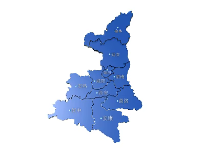 Chinese Map Themed Wall Decor Featuring City Names And Regional Borders 3d model