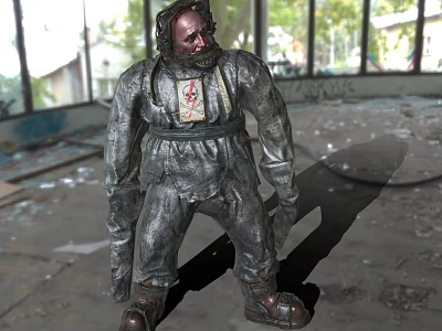 Zombie Residual Evil Mutant Horror Monster 3d model